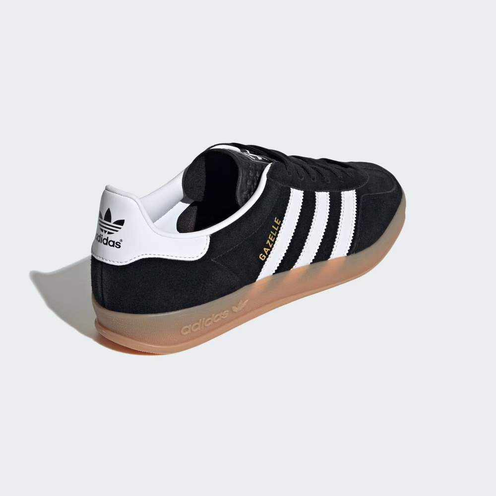 8M / 9W - [NEW] Men's adidas Gazelle Indoor Shoes 'Black' JI2060 - Picture 5 of 8